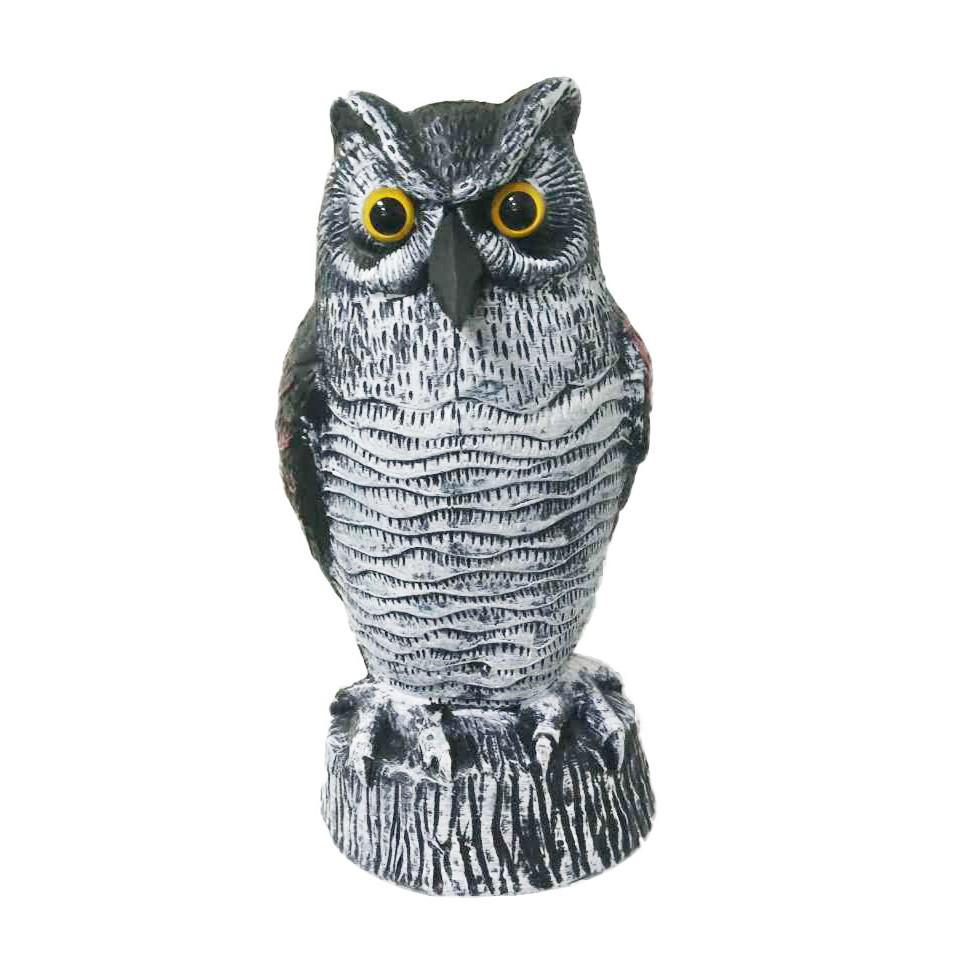Waterproof Owl Ornament: Animal Repellent Garden Decoration