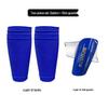 Men's Double Layer Breathable Mid-Calf Shin Guard Football Socks Set
