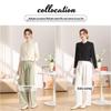 Women's Elegant Retro Silk Blend Stand-Collar Blouse