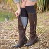 Winter Women Ribbed Leg Warmers Patchwork Knitted Long Boot Socks For Party Dance Sports Yoga Accessories