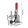 Silver Toggle Clamp Antislip Hand Clamp Tool Heavy Vertical Toggle Clamp  Household