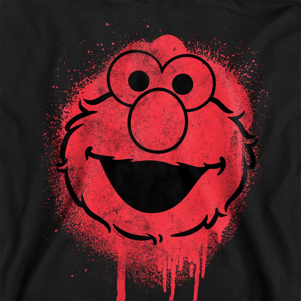 Sesame Street Unisex Adult Elmo Graffiti Sweatshirt