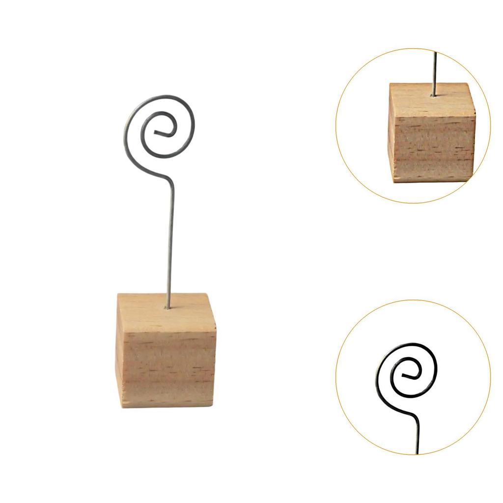 10Pcs Place Cards Holder Table Picture Clip Portable Multifunction Note Photo