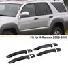 For 2005-2015 Tacoma/03-09 4Runner Gloss Black Exterior Door Handle Covers Trims