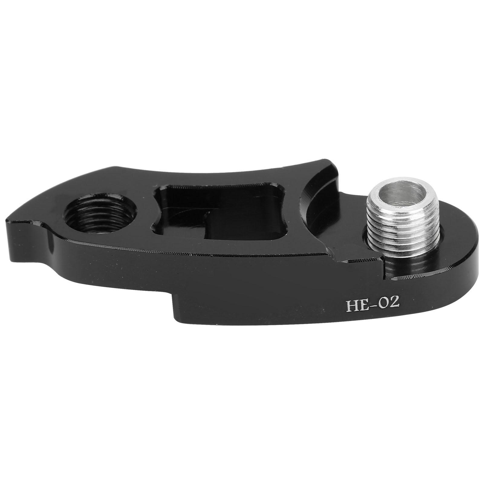 Крюк заднего переключателя для горного велосипеда Велосипед Алюминиевый сплав Хвост Крюк Удлинитель Аксессуар Черный чёрный