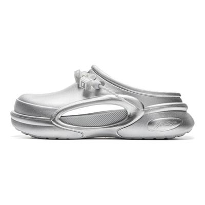 Li Ning League Of Legends X  Pantoufles Homme Douces Confortables Polyvalentes Anti-Friction Antibactériennes à Bout Fermé Argent AGAV001-6