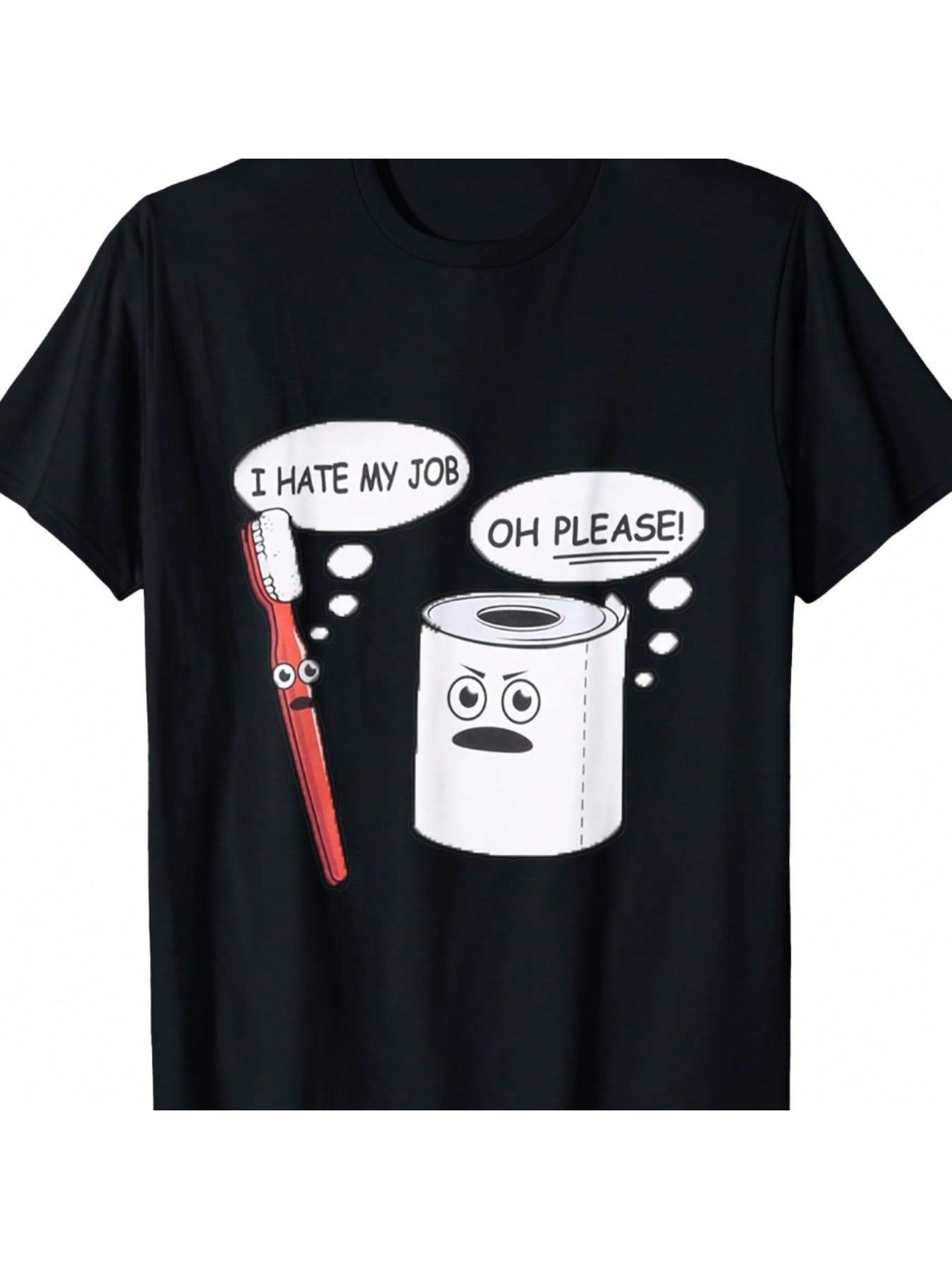 T-Shirt Y2K Hate My Job 3XL