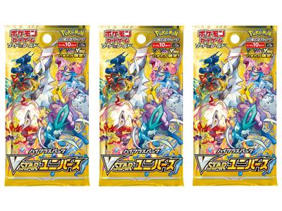 Παιχνίδι Καρτών High Class Pack VSTAR Universe S12a Ιαπωνική Έκδοση x 10 Pokémon (3 πακέτα) (3 Κάρτες)