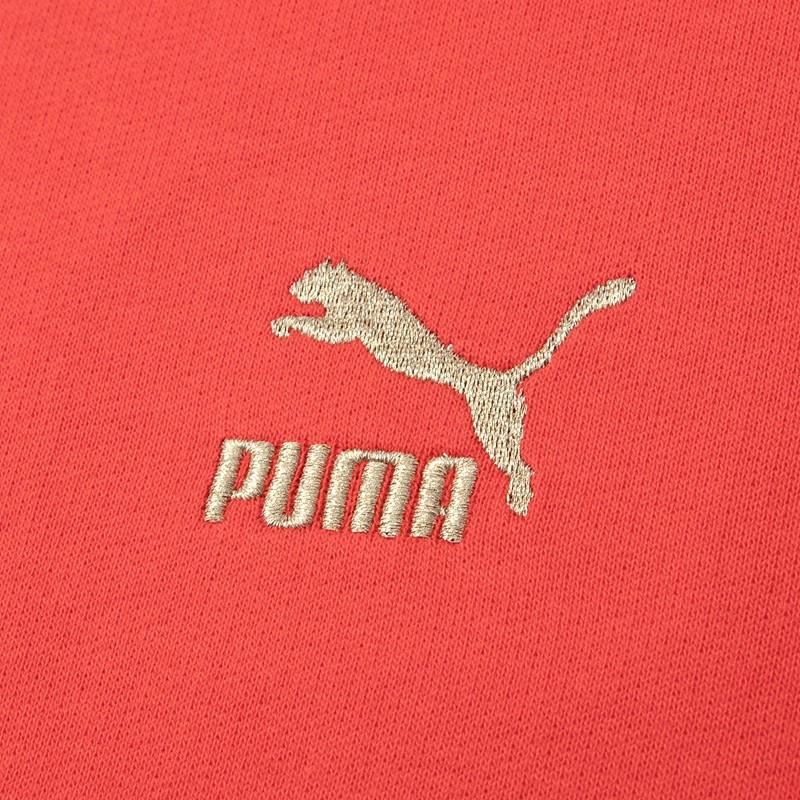 Puma Cny Year Of The Dragon Series Letter Embroidery Casual Hoodie Unisex Hoodies Red 625833-11