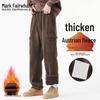 Men's Corduroy Fleece-Lined Work Pants
