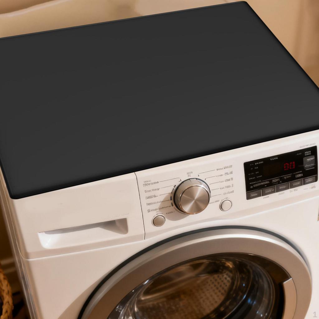 Silicone Appliance Mat Pad Anti Slip Accessory Dryer Drip Tray Pet for Office Bedroom Washing