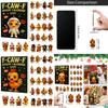 Christmas Advent Calendar F Caw F Chicken Decorative Figurines With Acrylic Material For Festive Celebrations