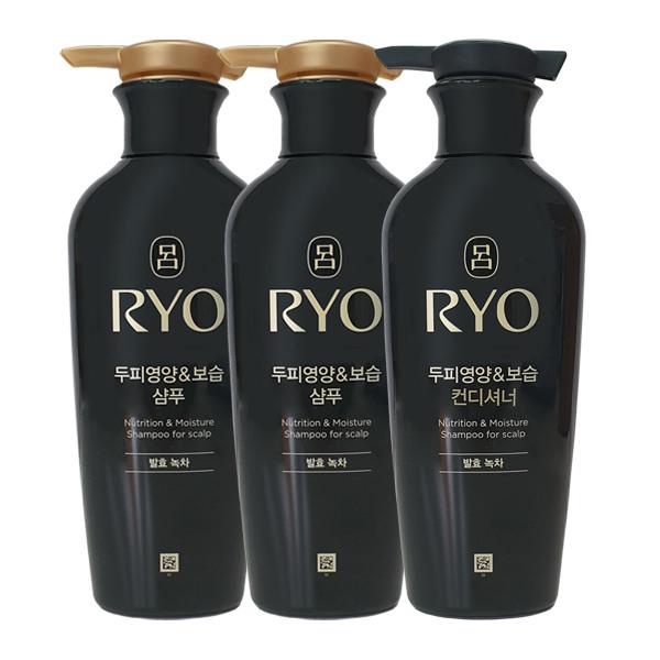 RYO Classic Scalp Nourishing Shampoo 400ml x2 + Conditioner 400ml