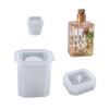 3 Pcs Perfume Bottle Silicone Resin Molds UV Resin Epoxy Silicone Casting Molds