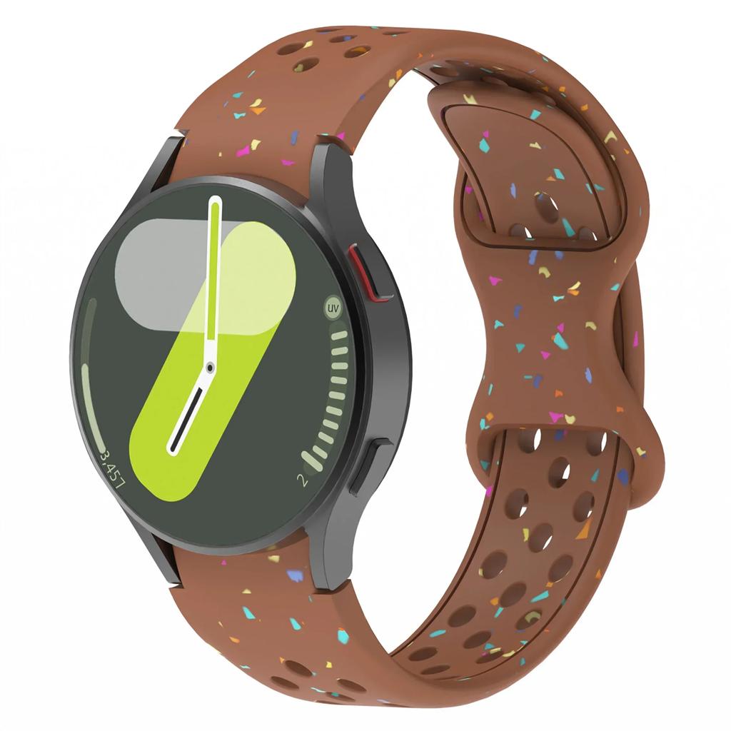 Soft Silicone Strap for Samsung Galaxy Watch 7 6 5 4 40mm 44mm 5Pro 45mm Sport Band for Galaxy Watch6 Classic 47mm 43mm Bracelet