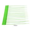 500 buc 250 mm Sigilii de siguranță din plastic cu legătură tip fermoar pentru stingătoare Etichete de securitate goale Semnalizare de unică folosință cu auto-blocare Albastru/verde