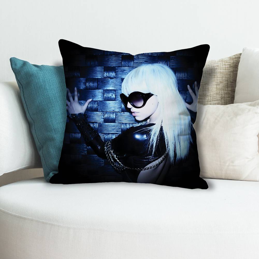 LLady GGaga MAYHEM Various Sizes Square Pillow Case For Car Home Bedchamber Decor Custom Valentine gift