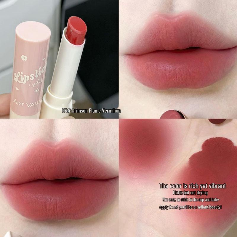 Art Value Sweetheart Lipstick: Soft Mist, Natural Whitening Pink, Single Stick Set