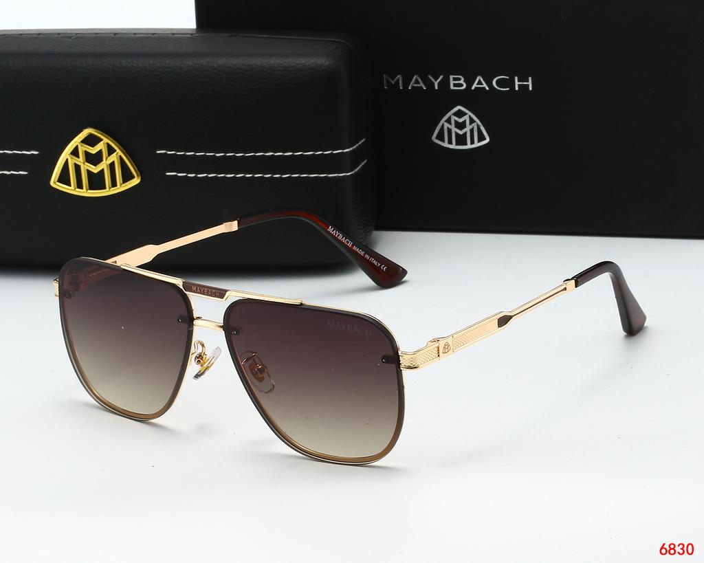 Okulary przeciwsłoneczne MAYBACH Luksusowa marka Ochrona UV400 Dla mężczyzn i kobiet Klasyczne okulary przeciwsłoneczne Wysokiej jakości okulary Gogle pilotki
