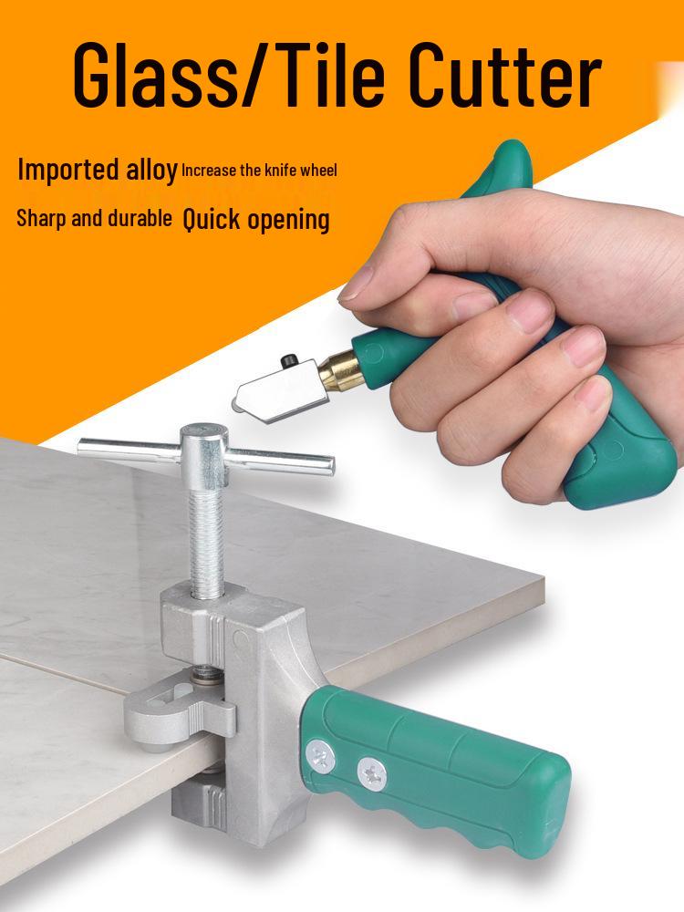 Portable Diamond Glass and Tile Cutter for Home Use