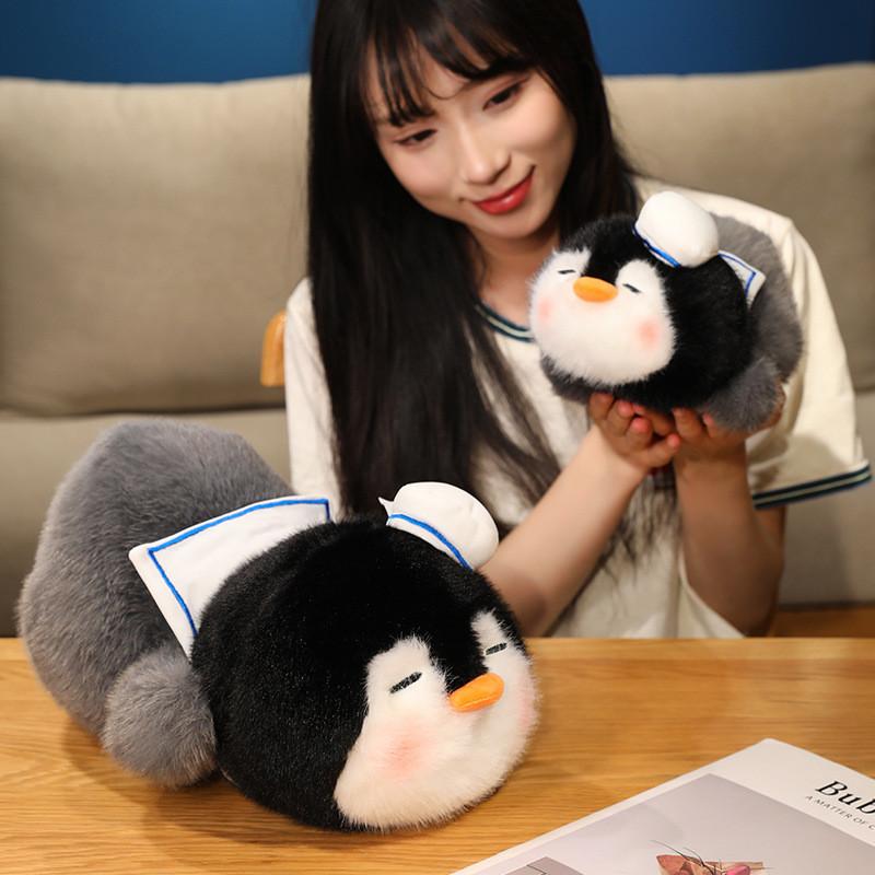 Penguin Navy Plush Toys Pp Cotton Stuffed Marine Animal Dolls Gift Kids For