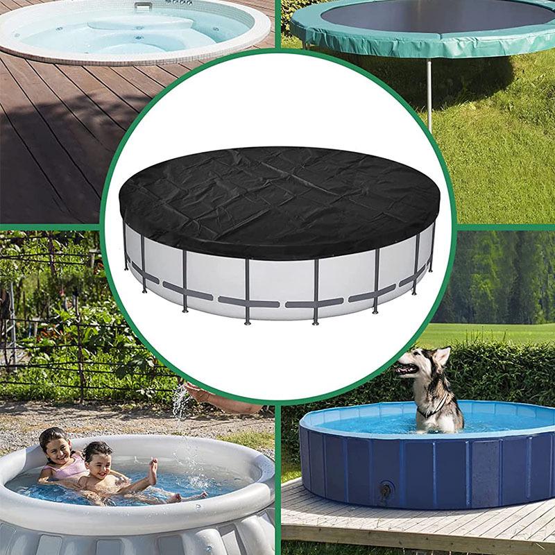 Pet Pool Dust & Sunscreen Waterproof Cover for Round/Square Bathtubs