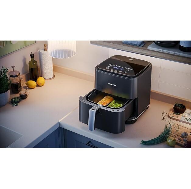 Deep Fryer Sharp AF-GS552AE-B