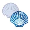 3D Resin Mold Epoxy Resin Mold with Realistic Scallop Shapes Fine Carved Silicone Mold for Wall Desktop Décoration