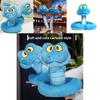 Plush Animal Kingdom Zootopia Gary Blue Snake Toy For Kids And Gifts