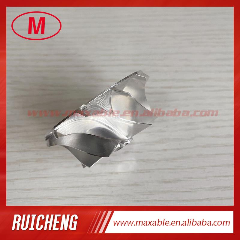 GT2554R 42.12/54.39mm 11+0 Blades High Performance Turbocharger Aluminum 2618/milling/billet Compressor Wheel Bore:6.00mm