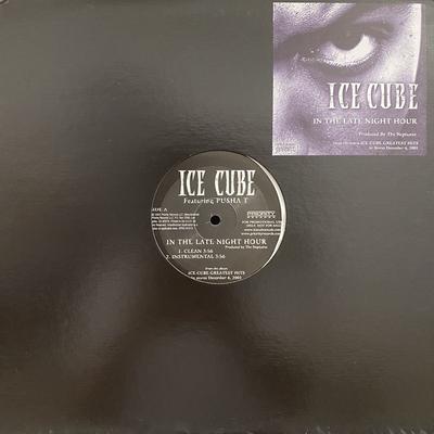 12inch Record ICE CUBE, PUSHA T - In The Late Night Hour SPRO81613PROMO Priority Record 2001 US Rap & Hip-Hop/R&B Used