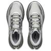 Li Ning Slip Resistant Abrasion Resistant Support Low Top Running Shoes Women's Silver Gray ARNU004-21