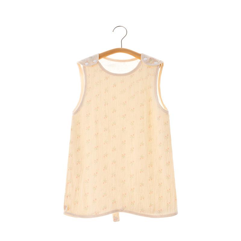 Pure Cotton Gauze Sleeveless Baby Sleeping Bag for Newborns - Anti-Kick Quilt for Summer