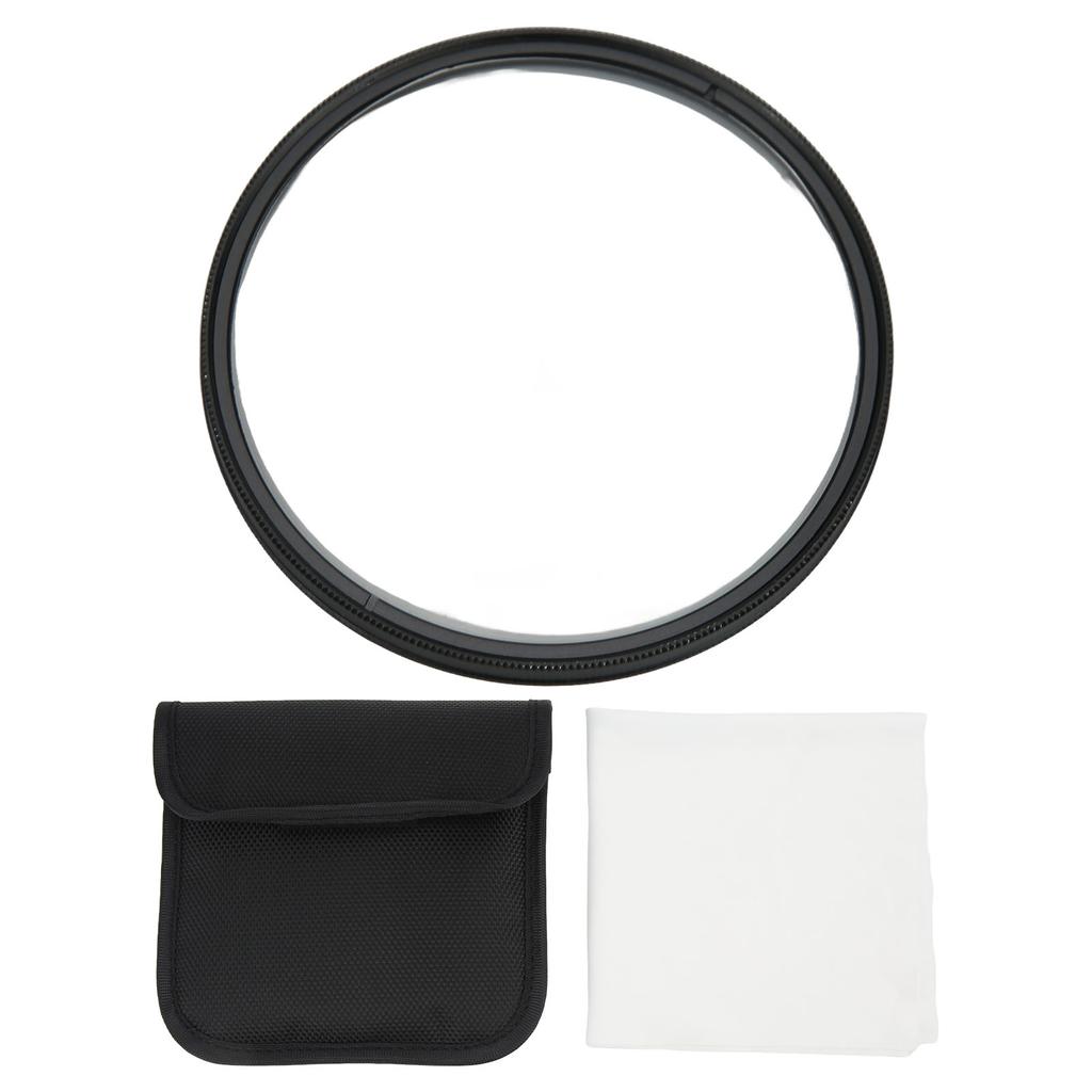 5 Side Special Effect Camera Filter Glass Aluminum Alloy Kaleidoscope Photographic Prism Filter