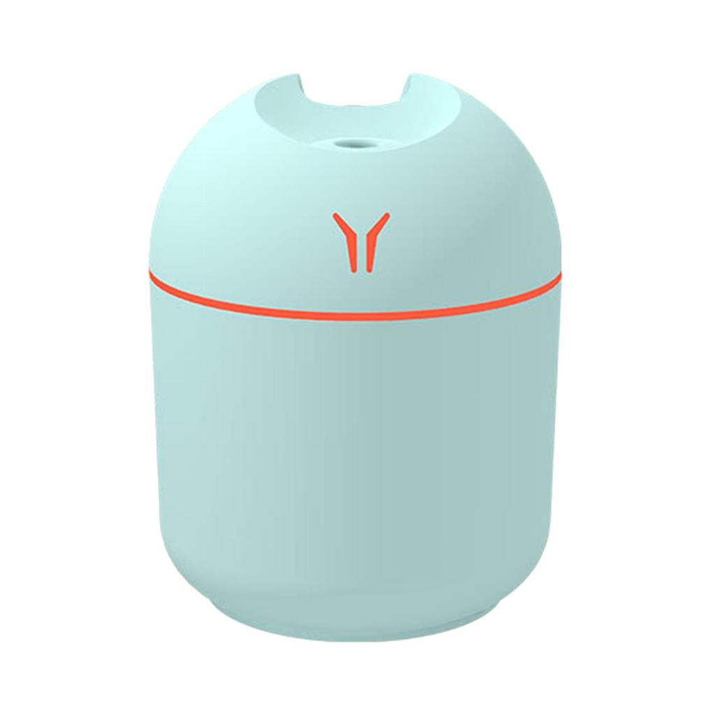 Umidificator de aer auto 250ml, difuzor de uleiuri esențiale cu ceață rece, cu LED-uri nocturne, mini purificator de aer pentru mașină, acasă și desktop