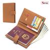 Neue Leder RFID Ultradünne Reisepass Tasche Multifunktionale Geldbörse Ticket Clip Reisepass Dokumenten Tasche Aufbewahrungstasche Damen