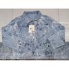 2025 Spring/Autumn Loose Lace Floral Embroidered Denim Jacket