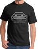 1969 AMC Javelin Classic Front End Profile Design Tshirt