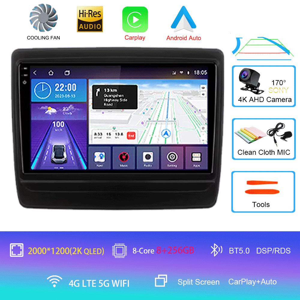 For Isuzu DMAX 2020 2021 2022 8 Core Android 14 Car Radio Video Player GPS Stereo CarPlay 8G 256G No 2din Navigator Screen
