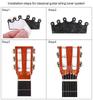Classical Guitar String Tuning System