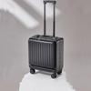 Lishen Front-Opening PC Carry-On Luggage with Universal Wheels
