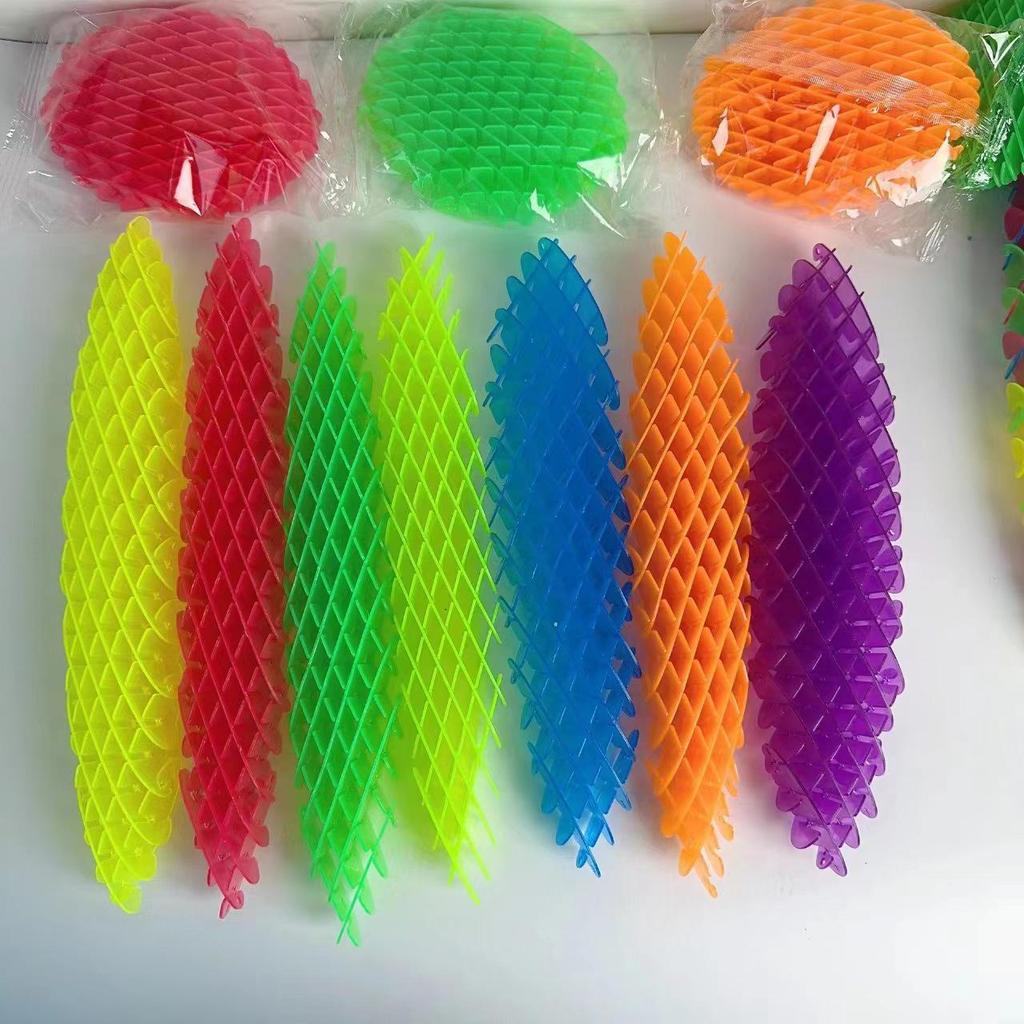 3D Elastic Retractable Radish Deformation Toy Pendant