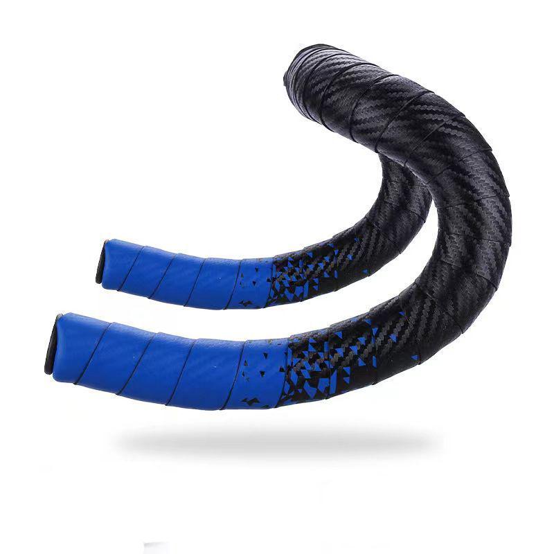 Carbon Fiber Pattern Road Bike Handlebar Tape - Bicycle Accessories for Folding, Road, and Fixed Gear Bikes