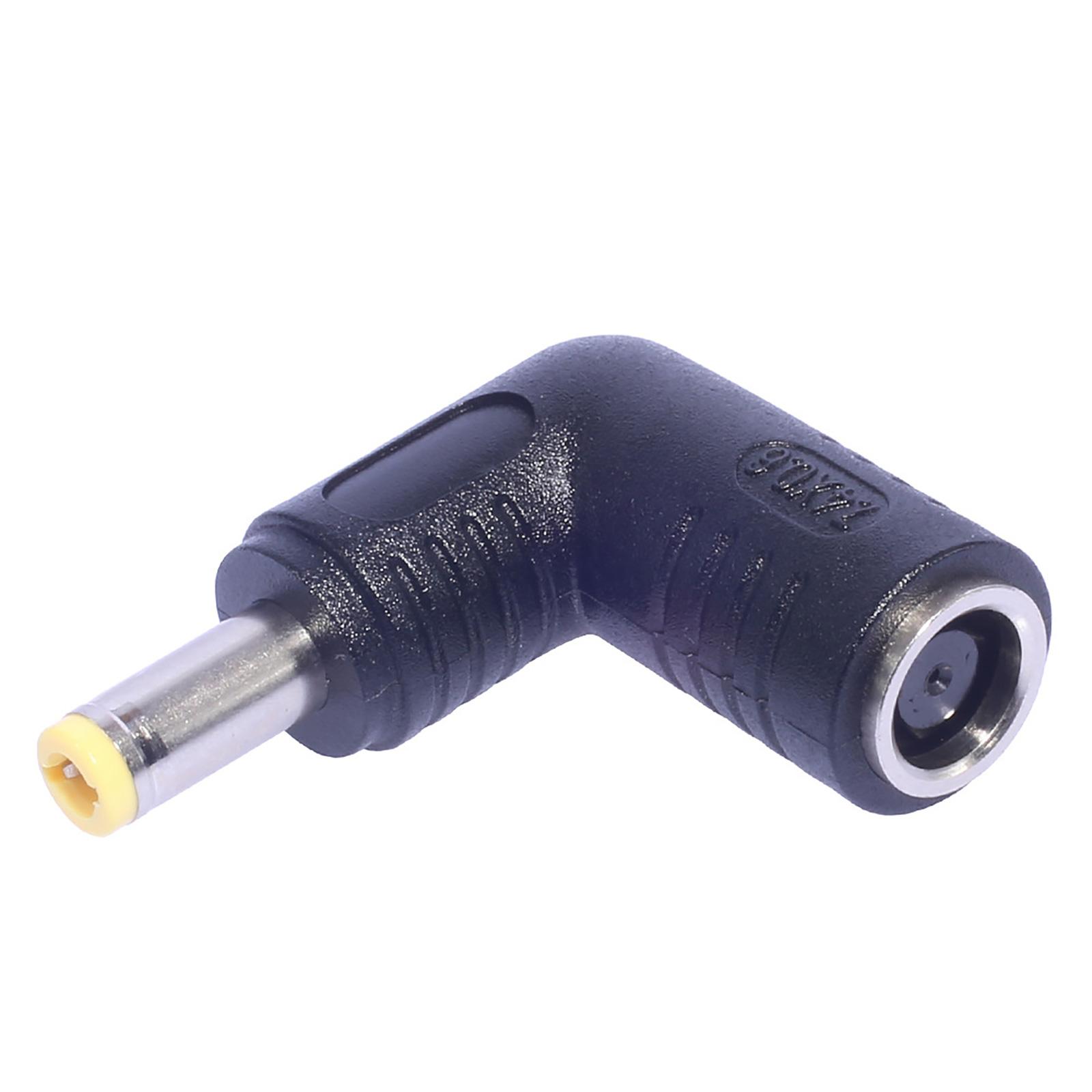 

Адаптер питания для ноутбука с углом поворота 90 градусов, гнездовой разъем 7,4x5,0 мм на разъем 4,5x3,0 мм/6,0x3,6 мм/5,5x2,5 мм/5,5x2,1 мм, преобразователь питания 5525