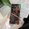 Samurai Hannya Mask Ghost Tattoo Phone Case S25Ultra For Samsung Galaxy S25 S24 S23 S21 Ultra S20 FE S22 Plus A55 5G Clear Cover