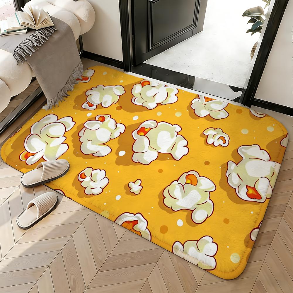 Soft Absorbent Non-Slip Rug Pattern creative pattern Floor Mat Home Decor Doormat Bedroom Floor Mat Shower Carpet