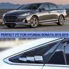 for Hyundai Sonata 2015 2016 2017 2018 2019 Racing Style Rear Side Window Louvers Side Window Scoop Covers Vent Auto Exterior Decoration Accessories