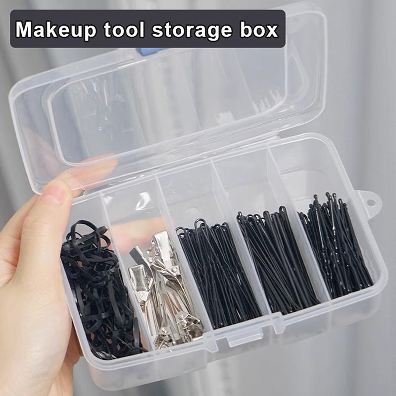 5/6 Grid Compartment Storage Box Transparent Square Earrings Case Jewelry Finding Accessories Packaging Bead Pearl Organizer