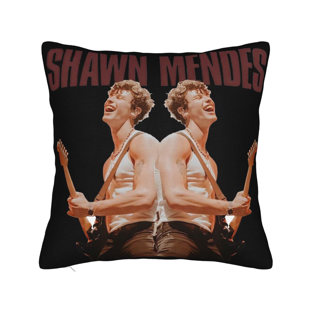 Shawn Mendes Canadian Singer Pillowcases Cushion Cover Rock Music Pillow Covers New Style Bed Decor Square Multiple Sizes