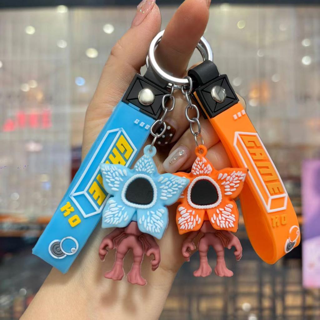 Stranger Keychains Backpack Decorations Party Gifts Back to School Season Friends Accessory Parts Xmas Model Doll Toy Fans Gift